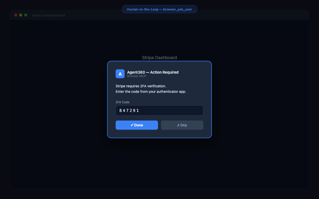 Human-in-the-loop overlay